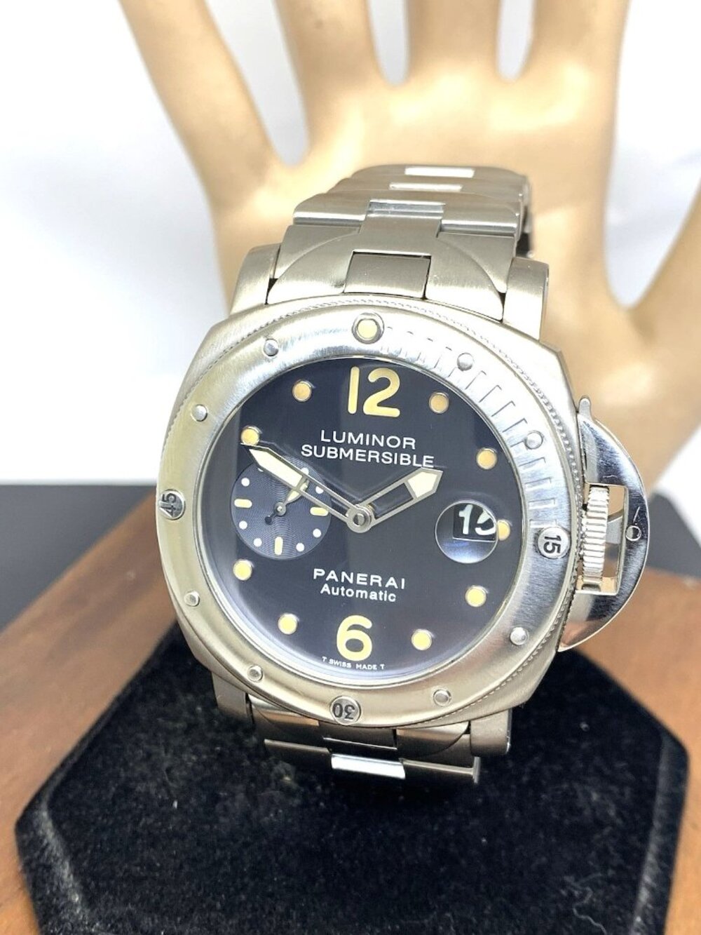 Panerai Submersible PAM00170 Men's Watch Swiss Automatic Titanium Steel 44mm